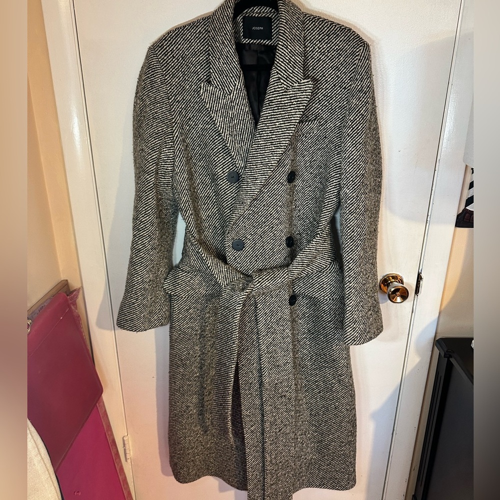 JOESPH wool blend heavy coat FR 40